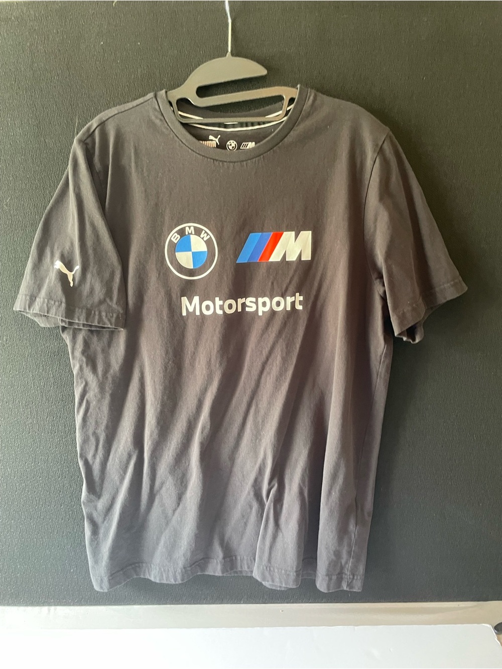 Puma BMW Motorsport Black Graphic Tee